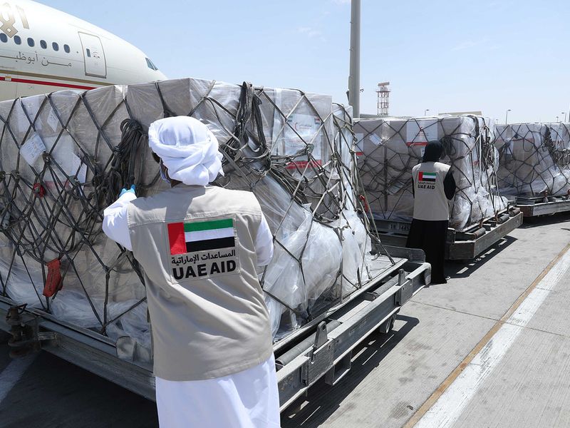 UAE humanitarian aid